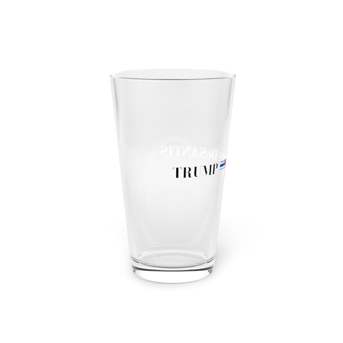 Trump DeSantis Pint Glass, 16oz