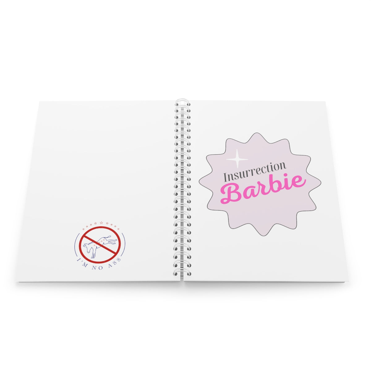 Insurrection Barbie Spiral Notebook