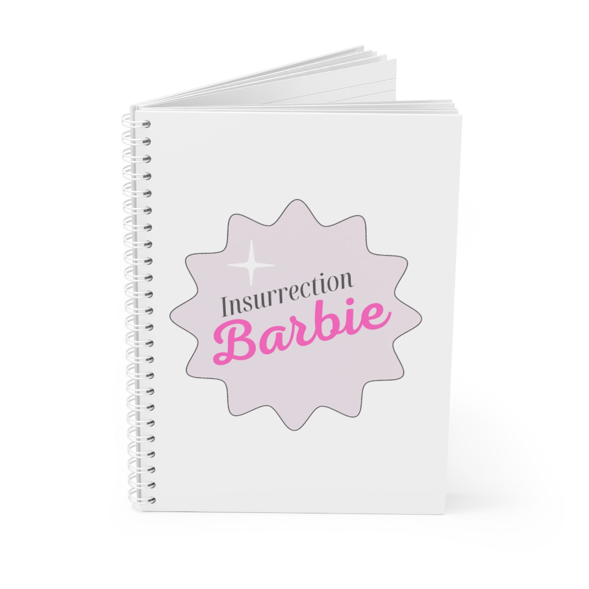 Insurrection Barbie Spiral Notebook